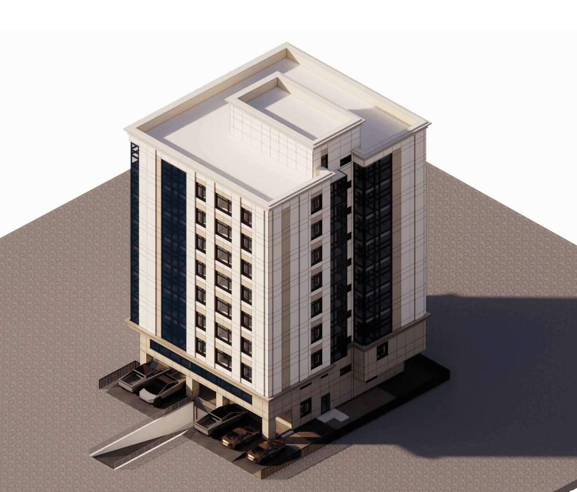 Баян-Өлгий аймаг, Өлгий сум, 9 давхар үйлчилгээтэй орон сууц